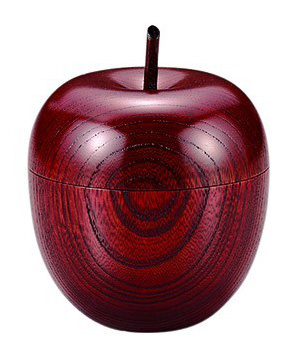 りんごっ子 シュガーポット 赤